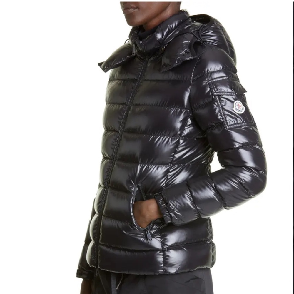 $1495 MONCLER BADY NAVY BLUE GOOSE DOWN PUFFER JACKET SIZE 3